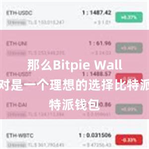 那么Bitpie Wallet绝对是一个理想的选择比特派钱包